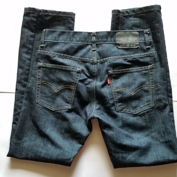 Levi's 511 Slim Dark Wash Jeans - Picture 3 of 4